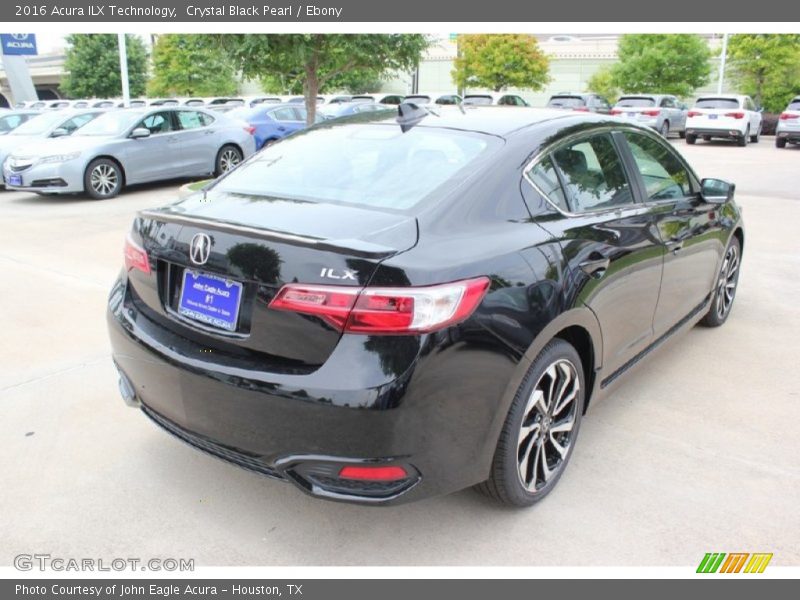 Crystal Black Pearl / Ebony 2016 Acura ILX Technology