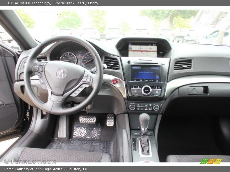 Crystal Black Pearl / Ebony 2016 Acura ILX Technology