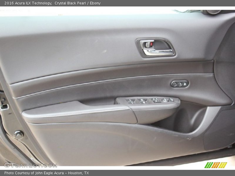 Crystal Black Pearl / Ebony 2016 Acura ILX Technology