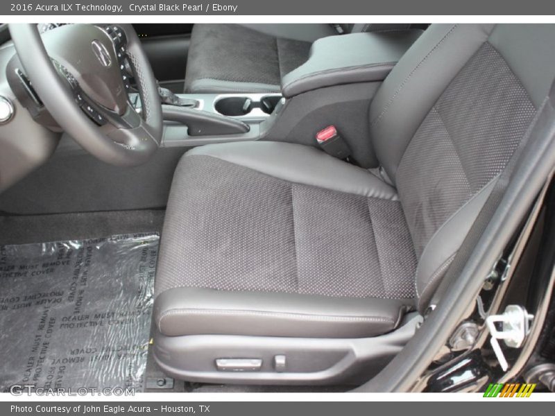 Crystal Black Pearl / Ebony 2016 Acura ILX Technology