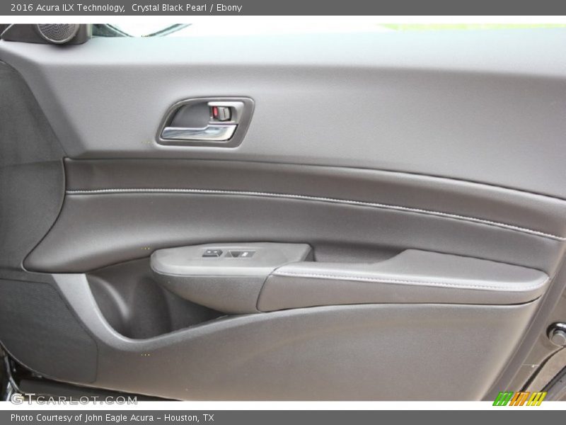 Crystal Black Pearl / Ebony 2016 Acura ILX Technology