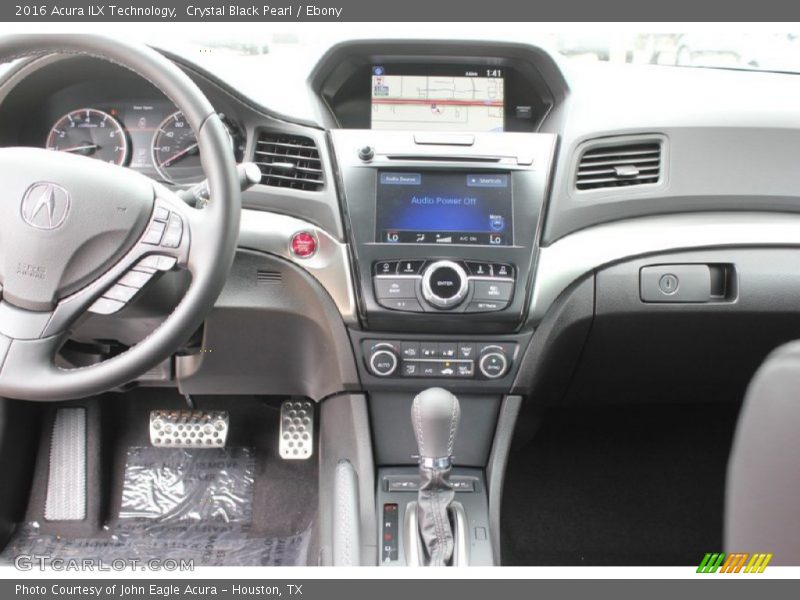 Crystal Black Pearl / Ebony 2016 Acura ILX Technology