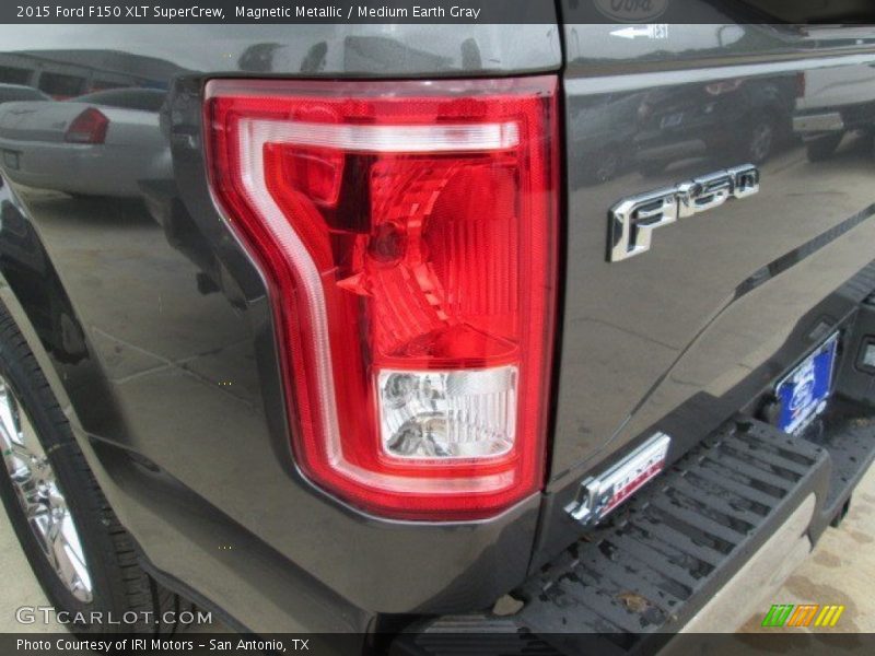 Magnetic Metallic / Medium Earth Gray 2015 Ford F150 XLT SuperCrew