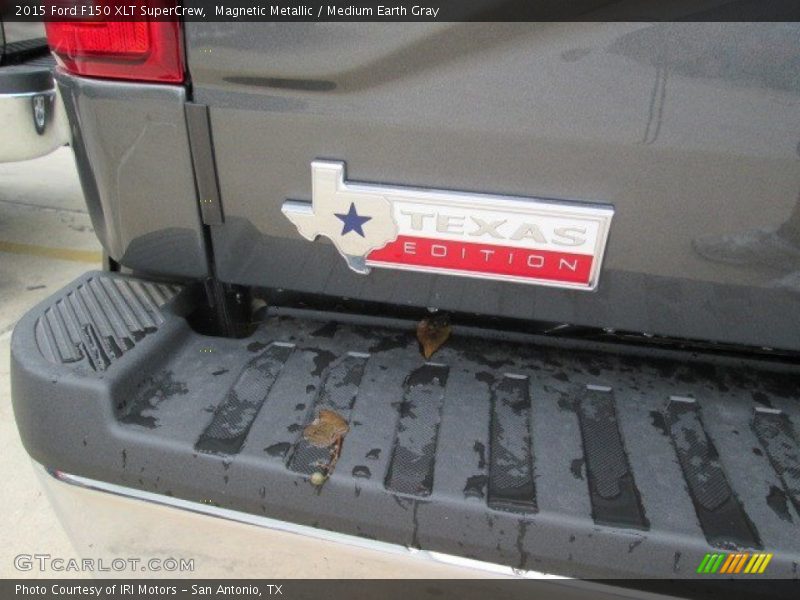 Magnetic Metallic / Medium Earth Gray 2015 Ford F150 XLT SuperCrew