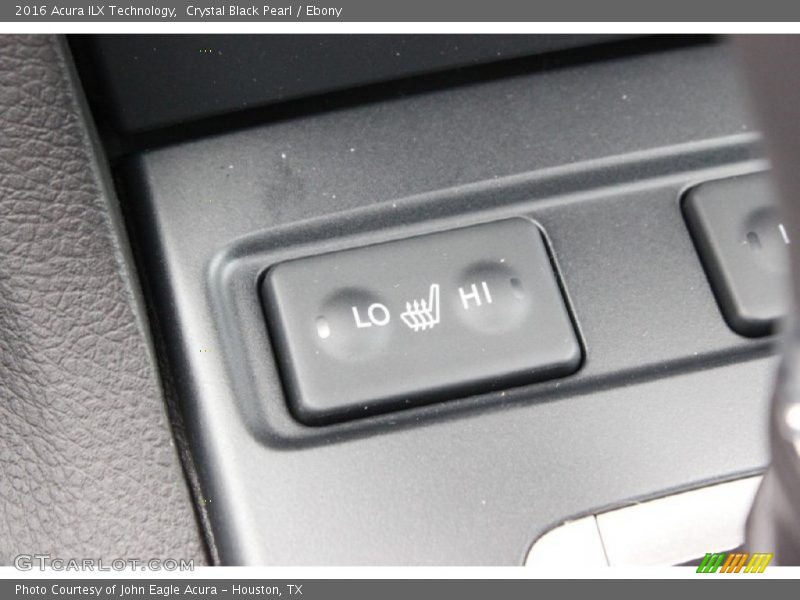 Crystal Black Pearl / Ebony 2016 Acura ILX Technology