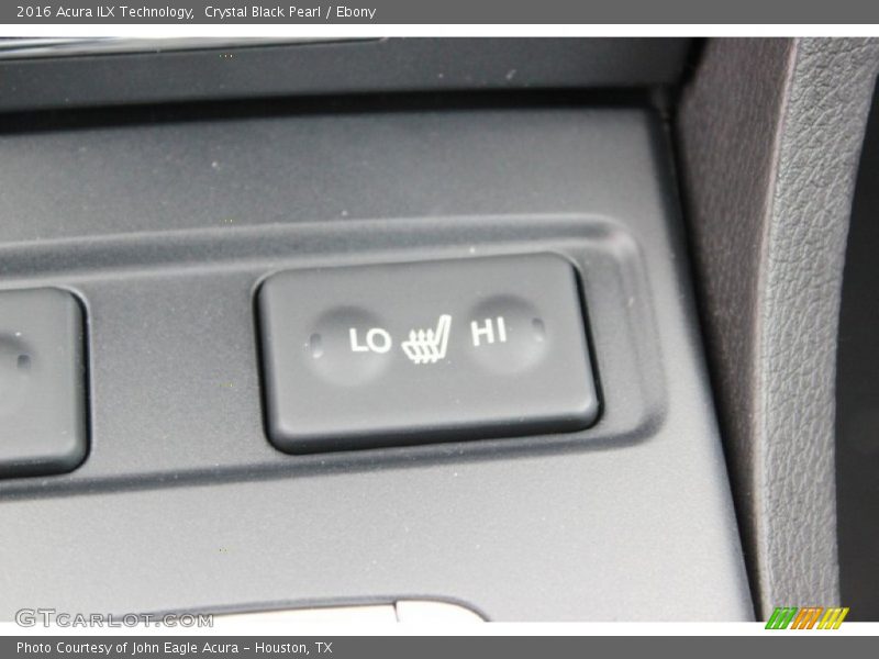 Crystal Black Pearl / Ebony 2016 Acura ILX Technology