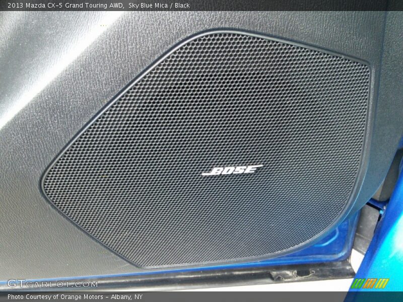 Sky Blue Mica / Black 2013 Mazda CX-5 Grand Touring AWD