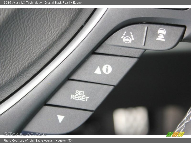 Crystal Black Pearl / Ebony 2016 Acura ILX Technology