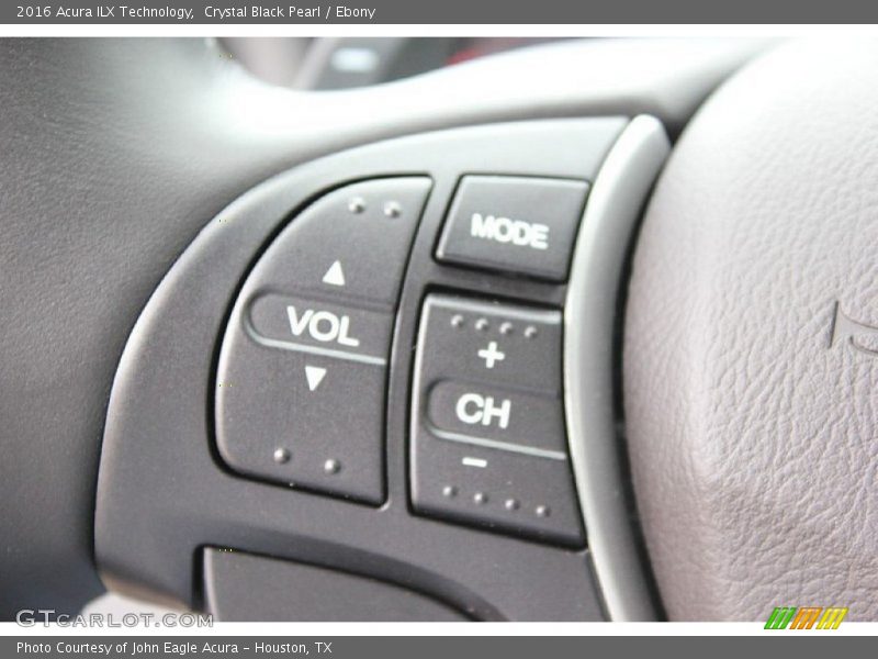 Crystal Black Pearl / Ebony 2016 Acura ILX Technology
