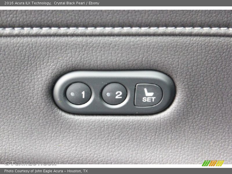 Crystal Black Pearl / Ebony 2016 Acura ILX Technology