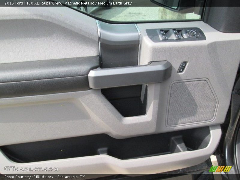 Magnetic Metallic / Medium Earth Gray 2015 Ford F150 XLT SuperCrew