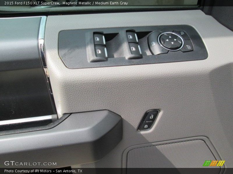 Magnetic Metallic / Medium Earth Gray 2015 Ford F150 XLT SuperCrew