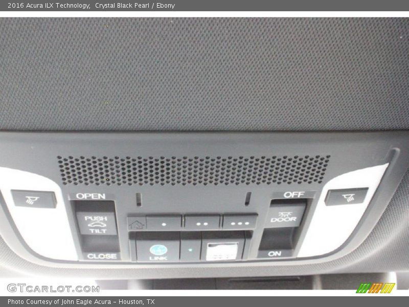 Crystal Black Pearl / Ebony 2016 Acura ILX Technology
