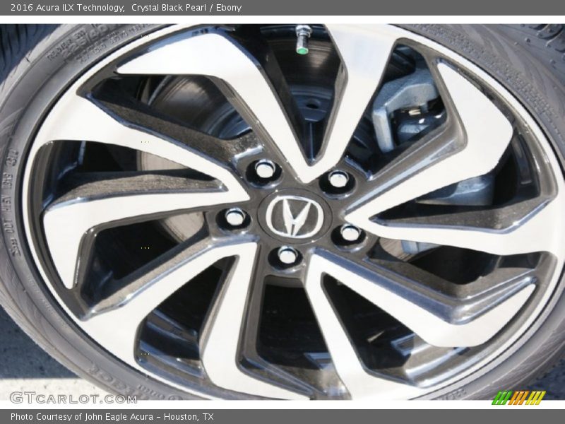 Crystal Black Pearl / Ebony 2016 Acura ILX Technology