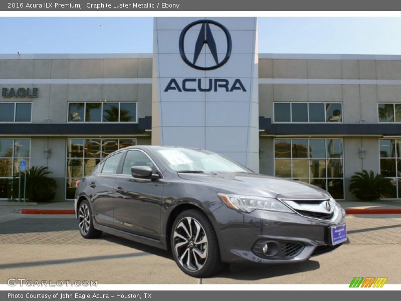 Graphite Luster Metallic / Ebony 2016 Acura ILX Premium