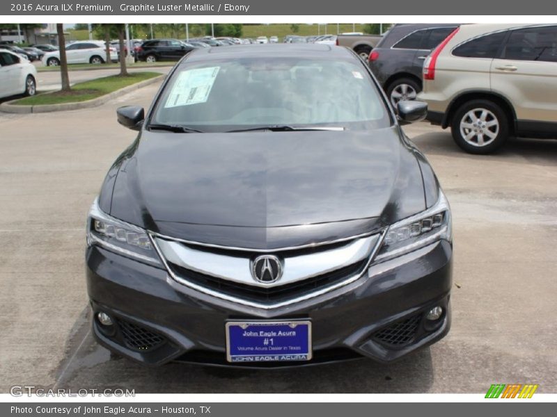 Graphite Luster Metallic / Ebony 2016 Acura ILX Premium