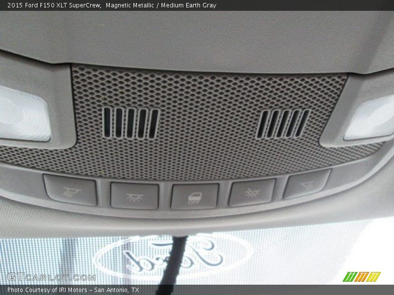 Magnetic Metallic / Medium Earth Gray 2015 Ford F150 XLT SuperCrew