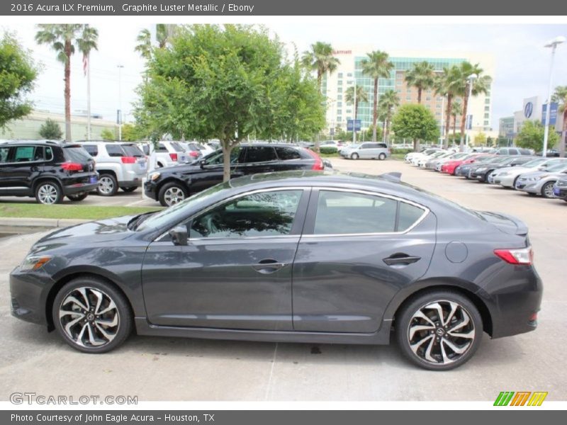Graphite Luster Metallic / Ebony 2016 Acura ILX Premium