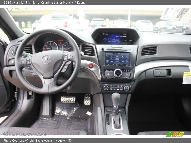 Graphite Luster Metallic / Ebony 2016 Acura ILX Premium