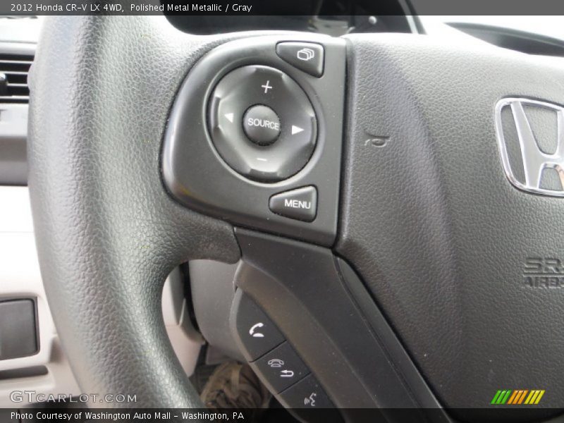 Polished Metal Metallic / Gray 2012 Honda CR-V LX 4WD