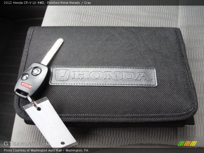 Polished Metal Metallic / Gray 2012 Honda CR-V LX 4WD