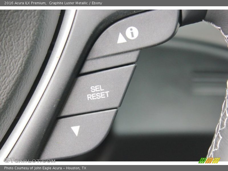 Graphite Luster Metallic / Ebony 2016 Acura ILX Premium