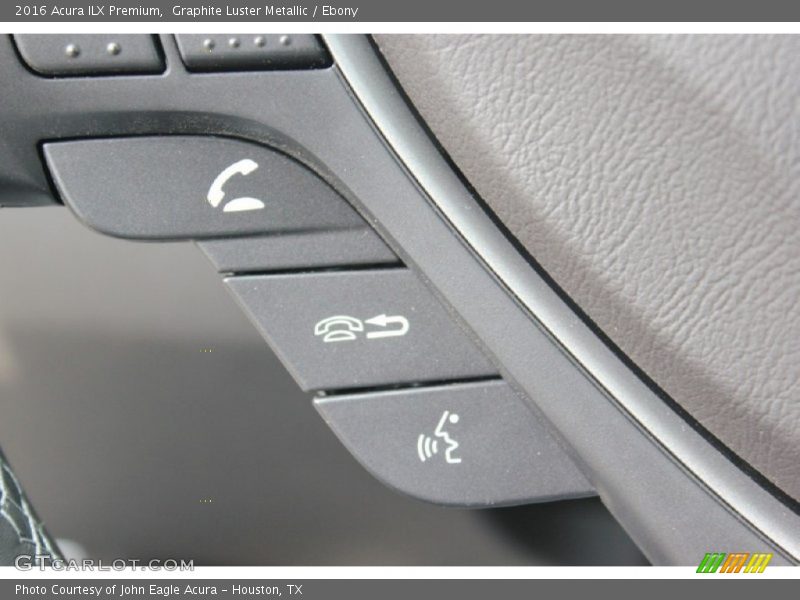 Graphite Luster Metallic / Ebony 2016 Acura ILX Premium