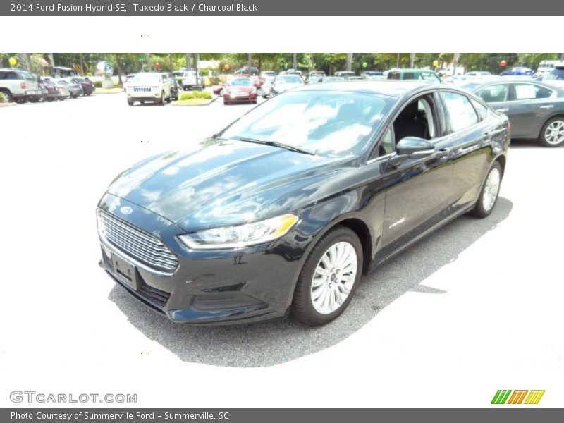 Tuxedo Black / Charcoal Black 2014 Ford Fusion Hybrid SE
