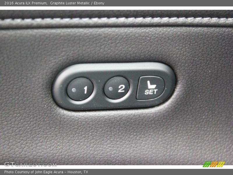 Graphite Luster Metallic / Ebony 2016 Acura ILX Premium