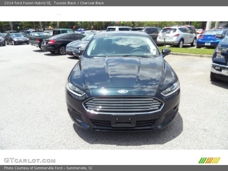 Tuxedo Black / Charcoal Black 2014 Ford Fusion Hybrid SE