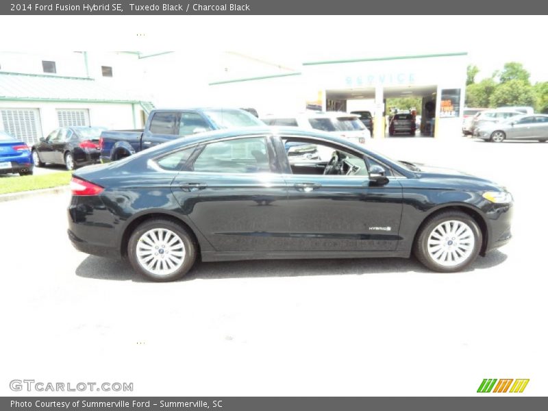 Tuxedo Black / Charcoal Black 2014 Ford Fusion Hybrid SE