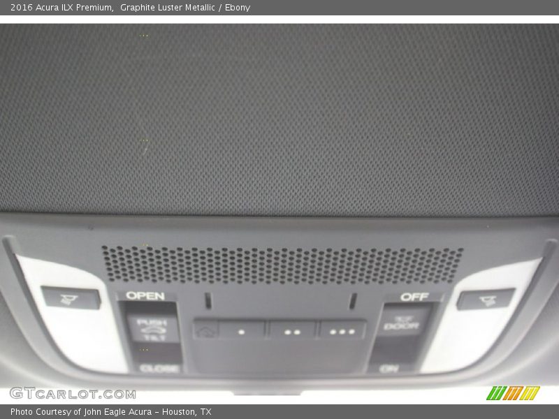 Graphite Luster Metallic / Ebony 2016 Acura ILX Premium