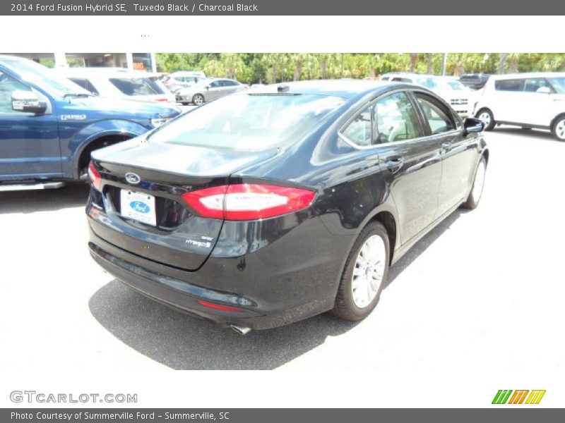 Tuxedo Black / Charcoal Black 2014 Ford Fusion Hybrid SE