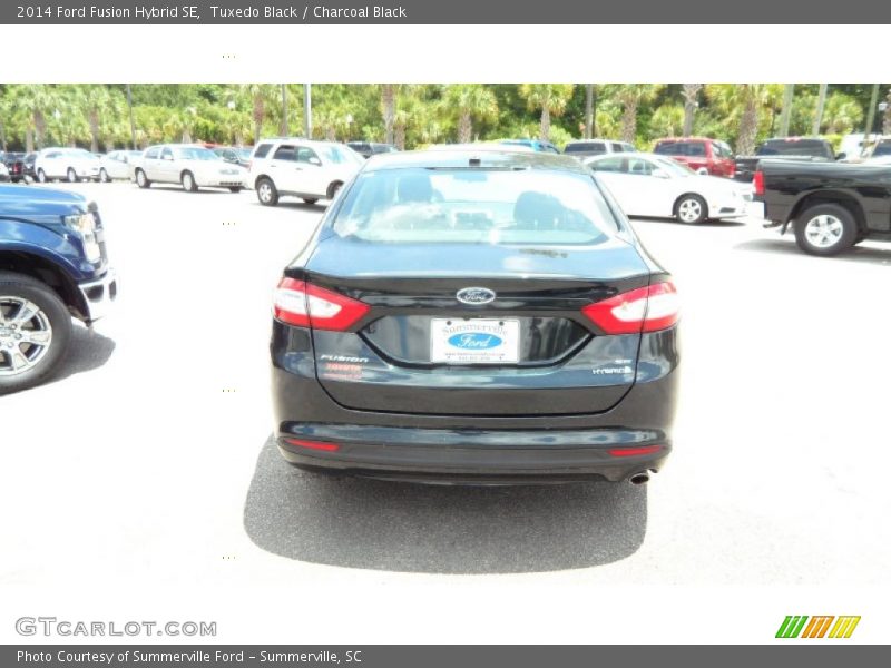 Tuxedo Black / Charcoal Black 2014 Ford Fusion Hybrid SE