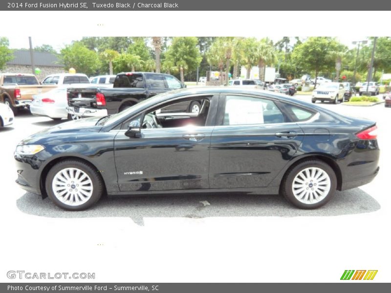 Tuxedo Black / Charcoal Black 2014 Ford Fusion Hybrid SE