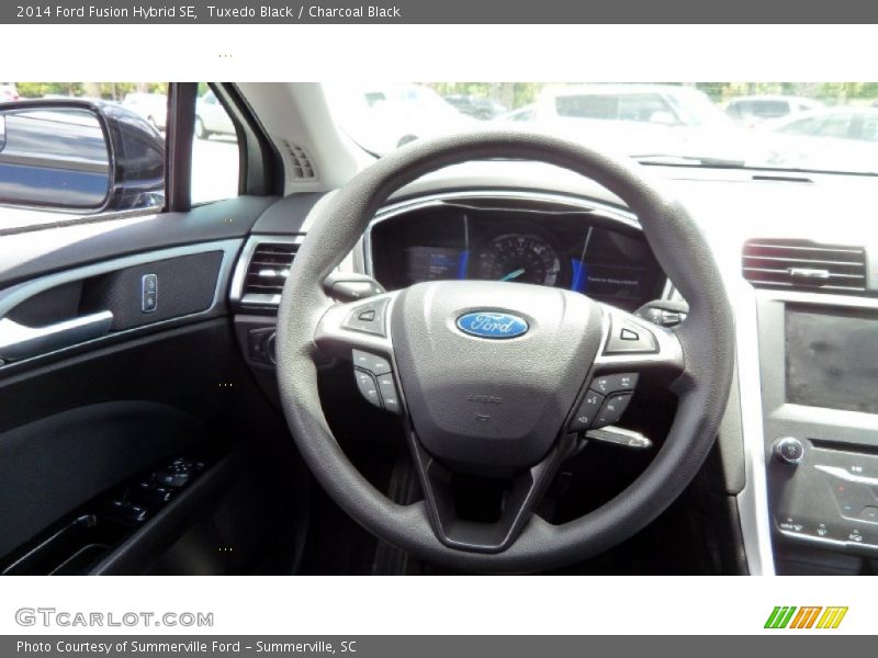 Tuxedo Black / Charcoal Black 2014 Ford Fusion Hybrid SE