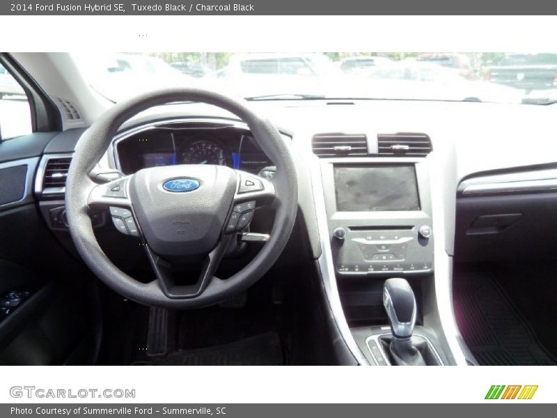 Tuxedo Black / Charcoal Black 2014 Ford Fusion Hybrid SE