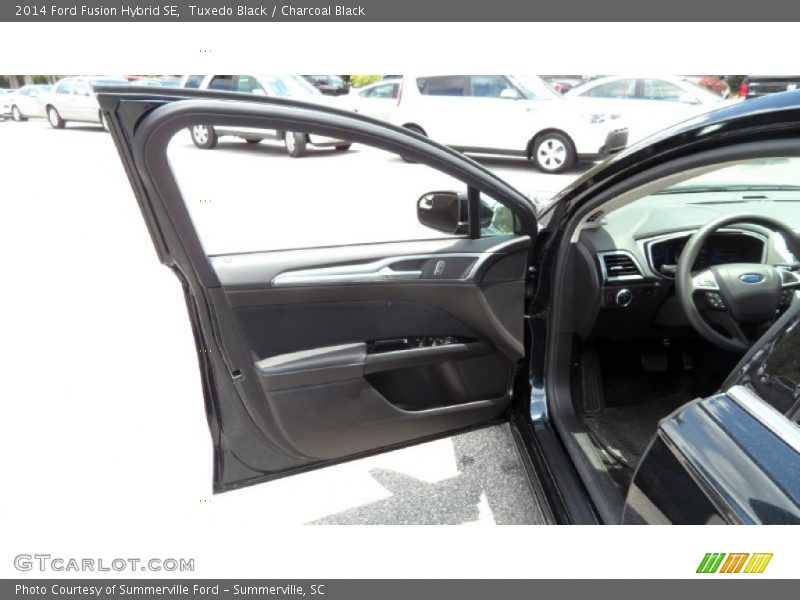 Tuxedo Black / Charcoal Black 2014 Ford Fusion Hybrid SE