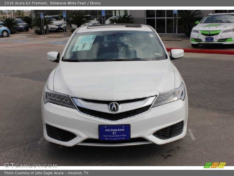 Bellanova White Pearl / Ebony 2016 Acura ILX Premium