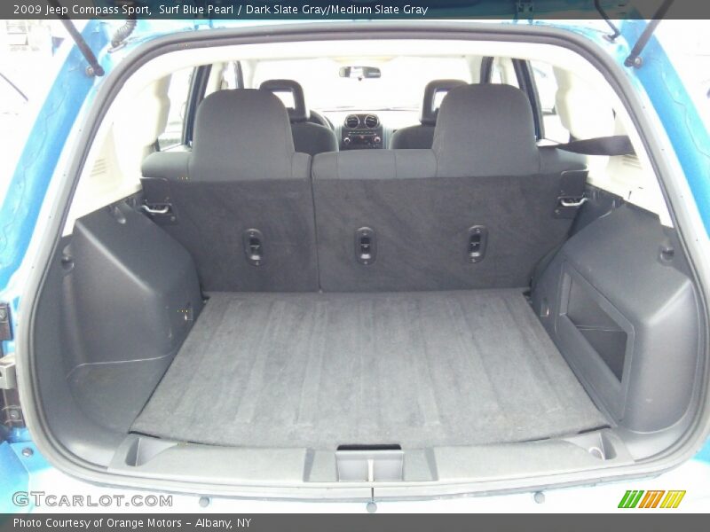 Surf Blue Pearl / Dark Slate Gray/Medium Slate Gray 2009 Jeep Compass Sport