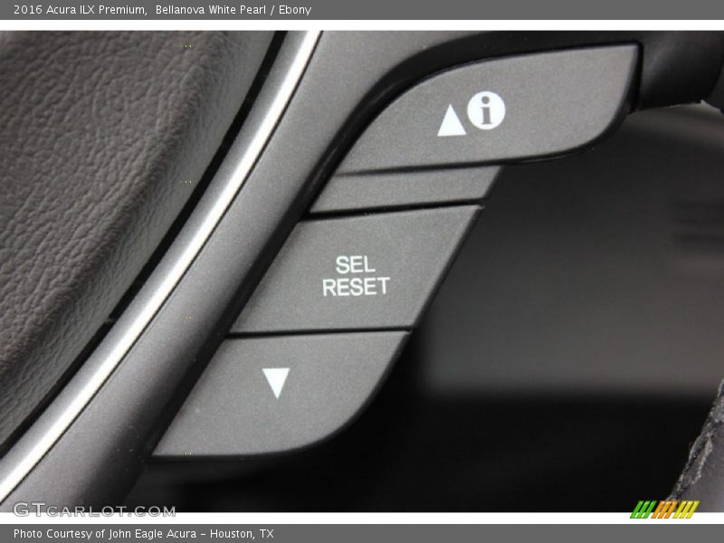 Bellanova White Pearl / Ebony 2016 Acura ILX Premium