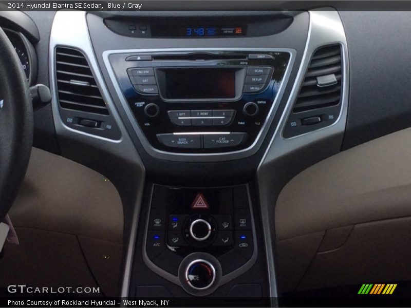 Blue / Gray 2014 Hyundai Elantra SE Sedan