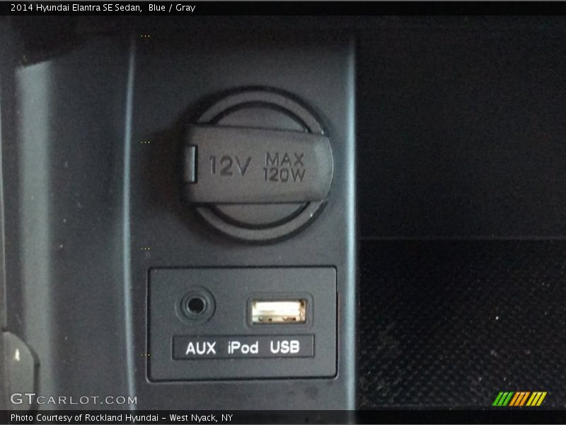 Blue / Gray 2014 Hyundai Elantra SE Sedan