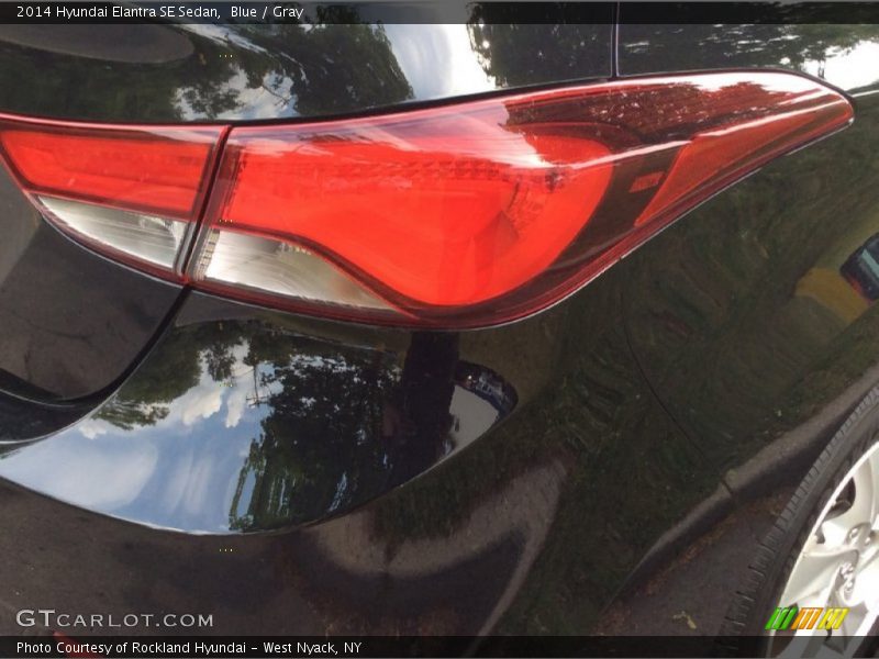 Blue / Gray 2014 Hyundai Elantra SE Sedan