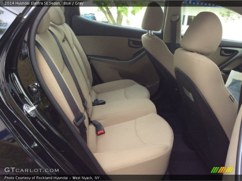 Blue / Gray 2014 Hyundai Elantra SE Sedan
