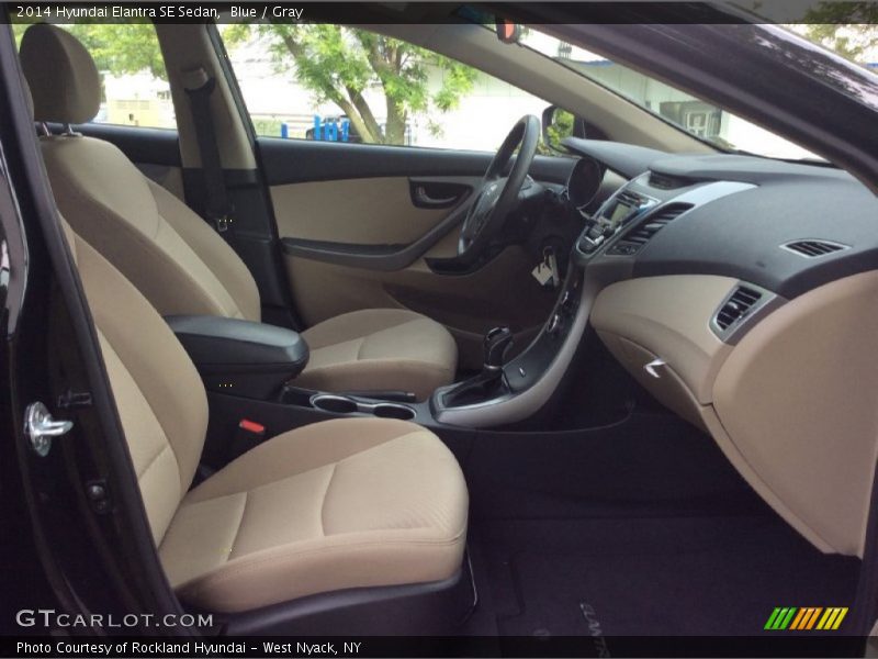 Blue / Gray 2014 Hyundai Elantra SE Sedan