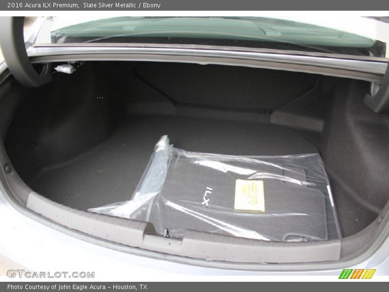 Slate Silver Metallic / Ebony 2016 Acura ILX Premium