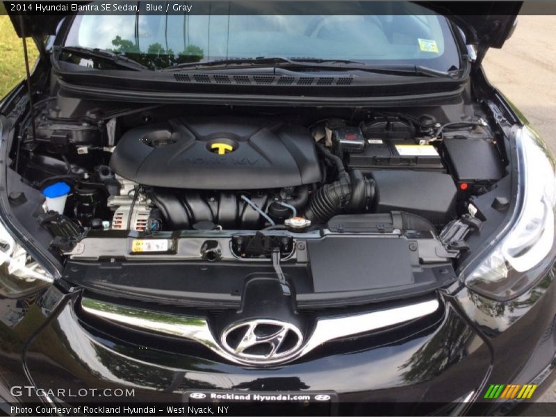 Blue / Gray 2014 Hyundai Elantra SE Sedan
