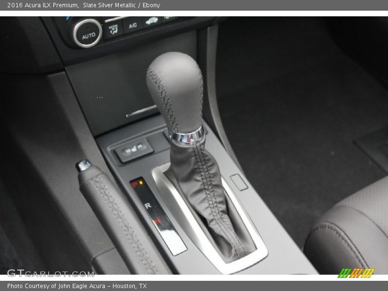 Slate Silver Metallic / Ebony 2016 Acura ILX Premium