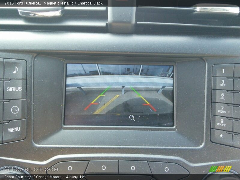 Magnetic Metallic / Charcoal Black 2015 Ford Fusion SE